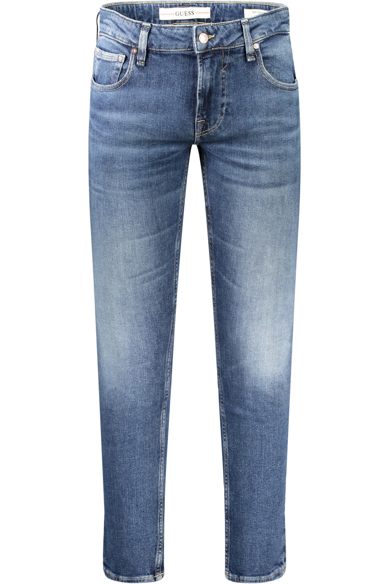 GUESS JEANS JEAN EN DENIM POUR HOMMES BLEU - GUESS JEANS