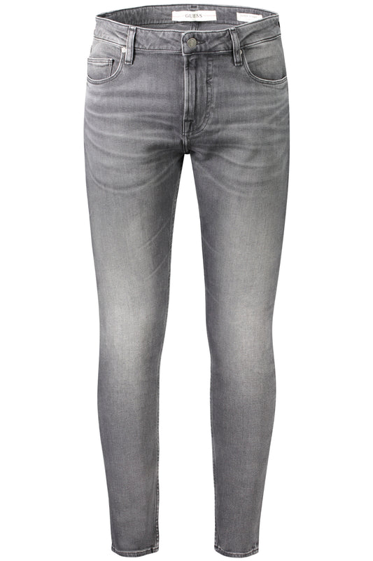 Jean en denim gris pour homme Guess Jeans - GUESS JEANS
