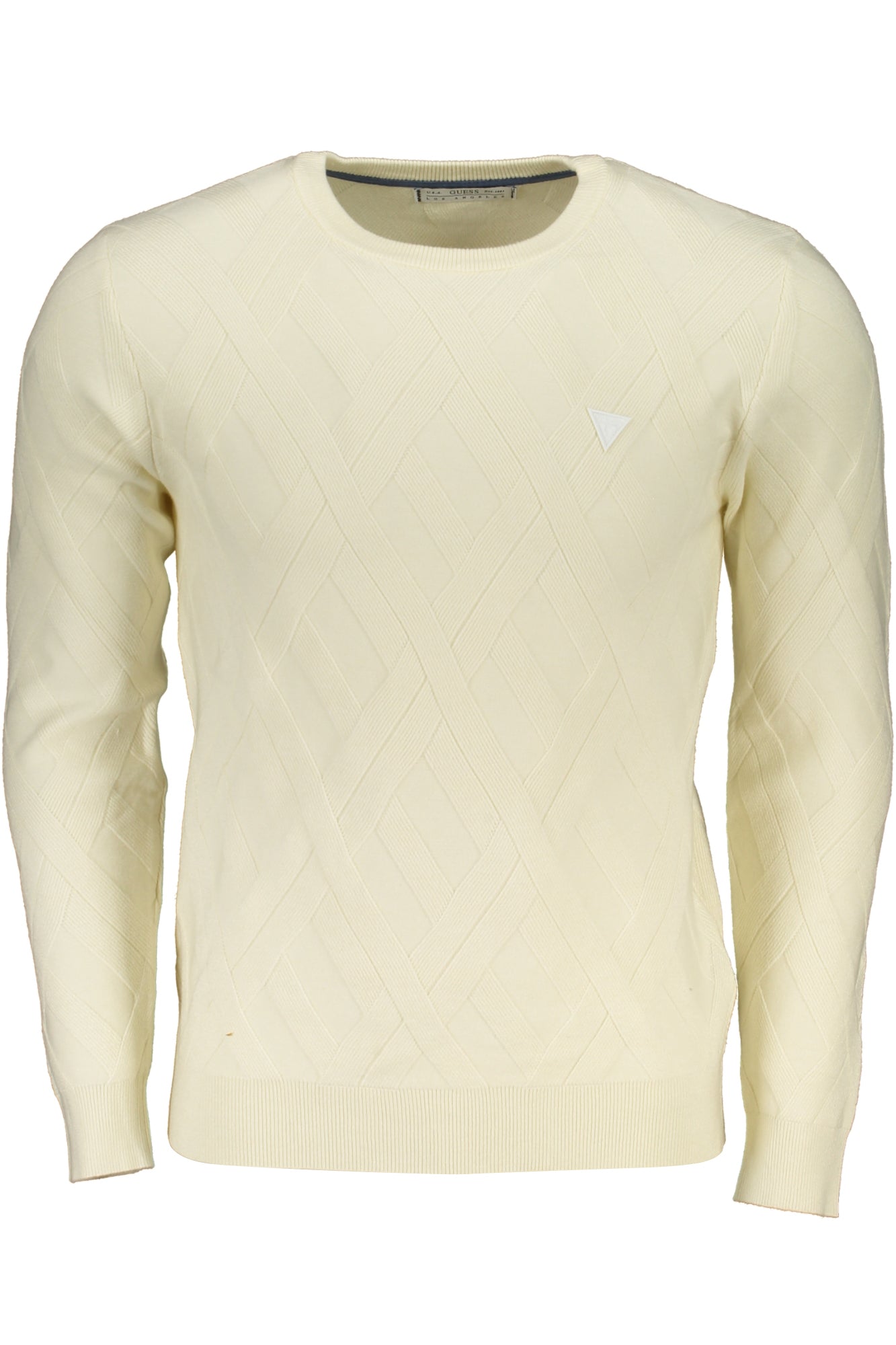 PULL HOMME GUESS JEANS BLANC - GUESS JEANS