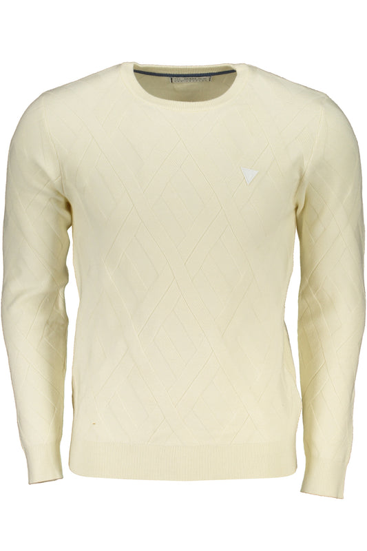 PULL HOMME GUESS JEANS BLANC - GUESS JEANS