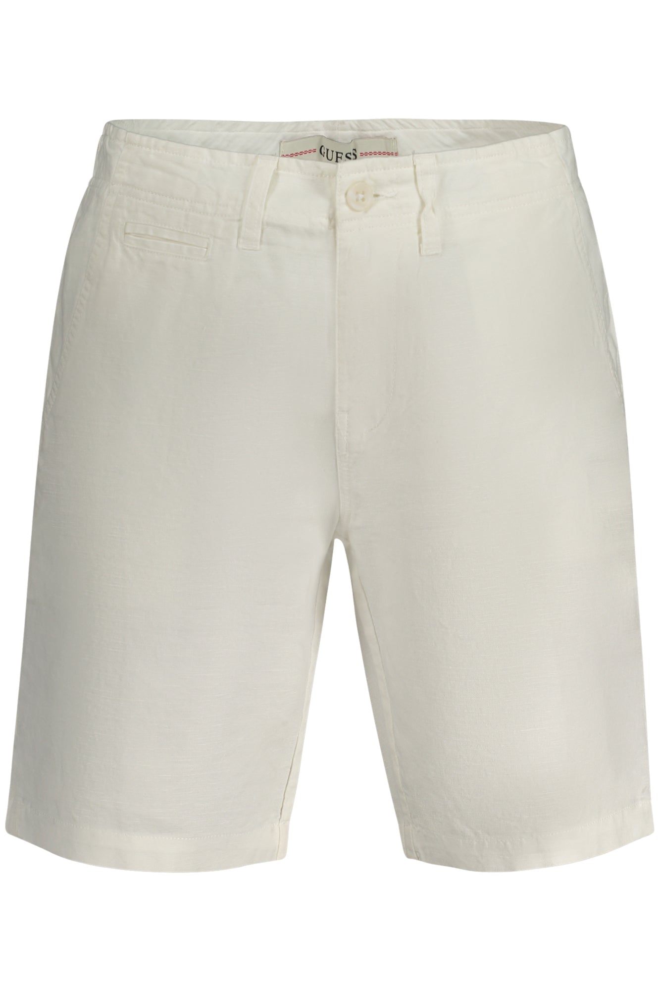PANTALON BERMUDA HOMME GUESS JEANS BLANC - GUESS JEANS