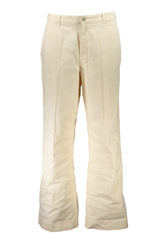 GUESS JEANS PANTALON FEMME BEIGE - GUESS JEANS