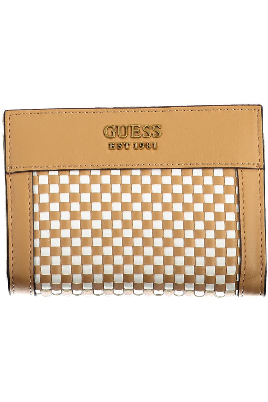 GUESS JEANS PORTEFEUILLE FEMME MARRON - GUESS JEANS