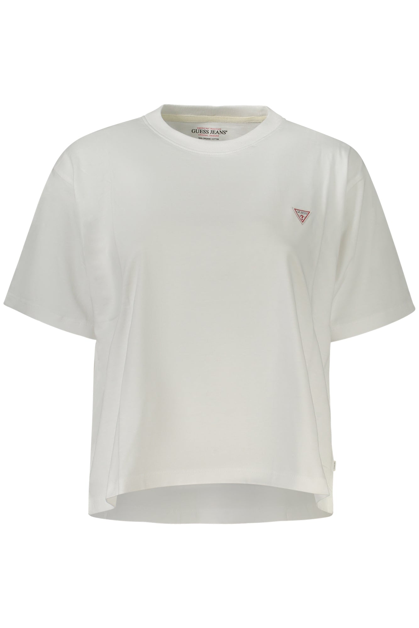 T-SHIRT À MANCHES COURTES FEMME GUESS JEANS BLANC - GUESS JEANS