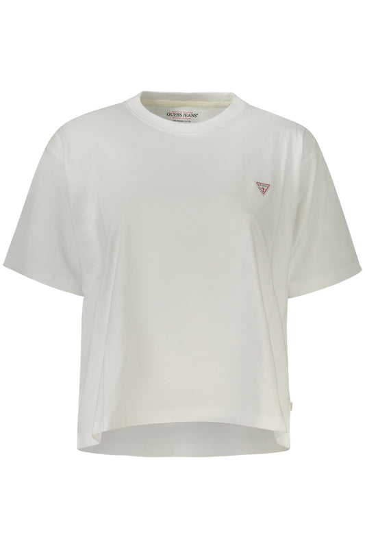 T-SHIRT À MANCHES COURTES FEMME GUESS JEANS BLANC - GUESS JEANS