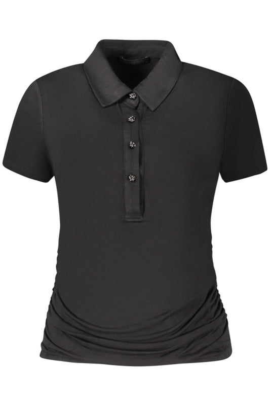 T-SHIRT À MANCHES COURTES GUESS JEANS FEMME NOIR - GUESS JEANS