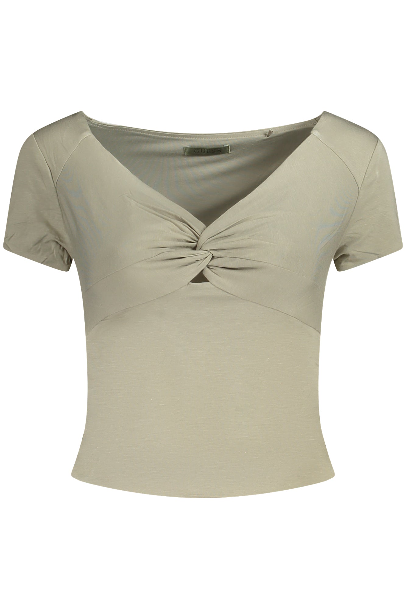 T-SHIRT À MANCHES COURTES GUESS JEANS FEMME VERT - GUESS JEANS