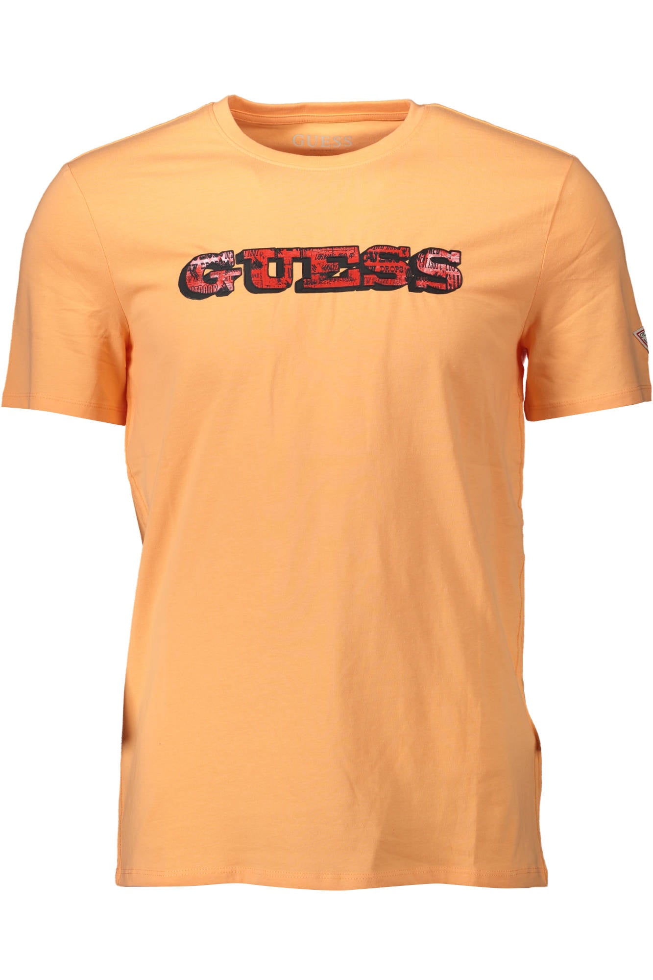 GUESS JEANS T-SHIRT À MANCHES COURTES HOMME ORANGE - GUESS JEANS