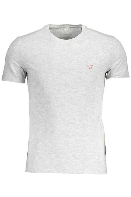 GUESS JEANS T-SHIRT MANCHES COURTES HOMME GRIS - GUESS JEANS