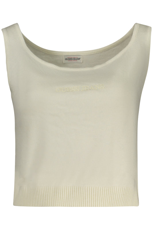 GUESS JEANS TOP FEMME BLANC - GUESS JEANS