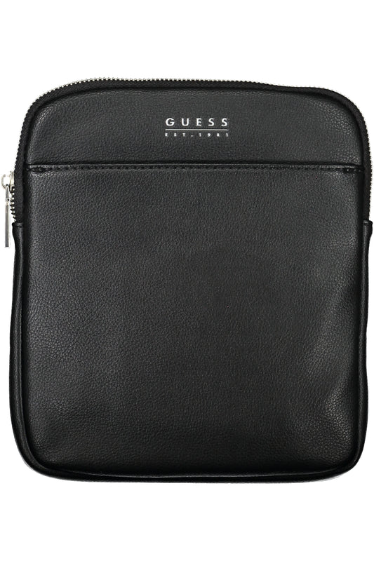 SAC BANDOULIÈRE NOIR POUR HOMMES GUESS JEANS - GUESS JEANS
