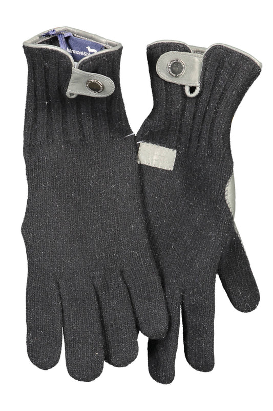 GANTS NOIR HARMONT &amp; BLAINE HOMME - HARMONT &amp; BLAINE