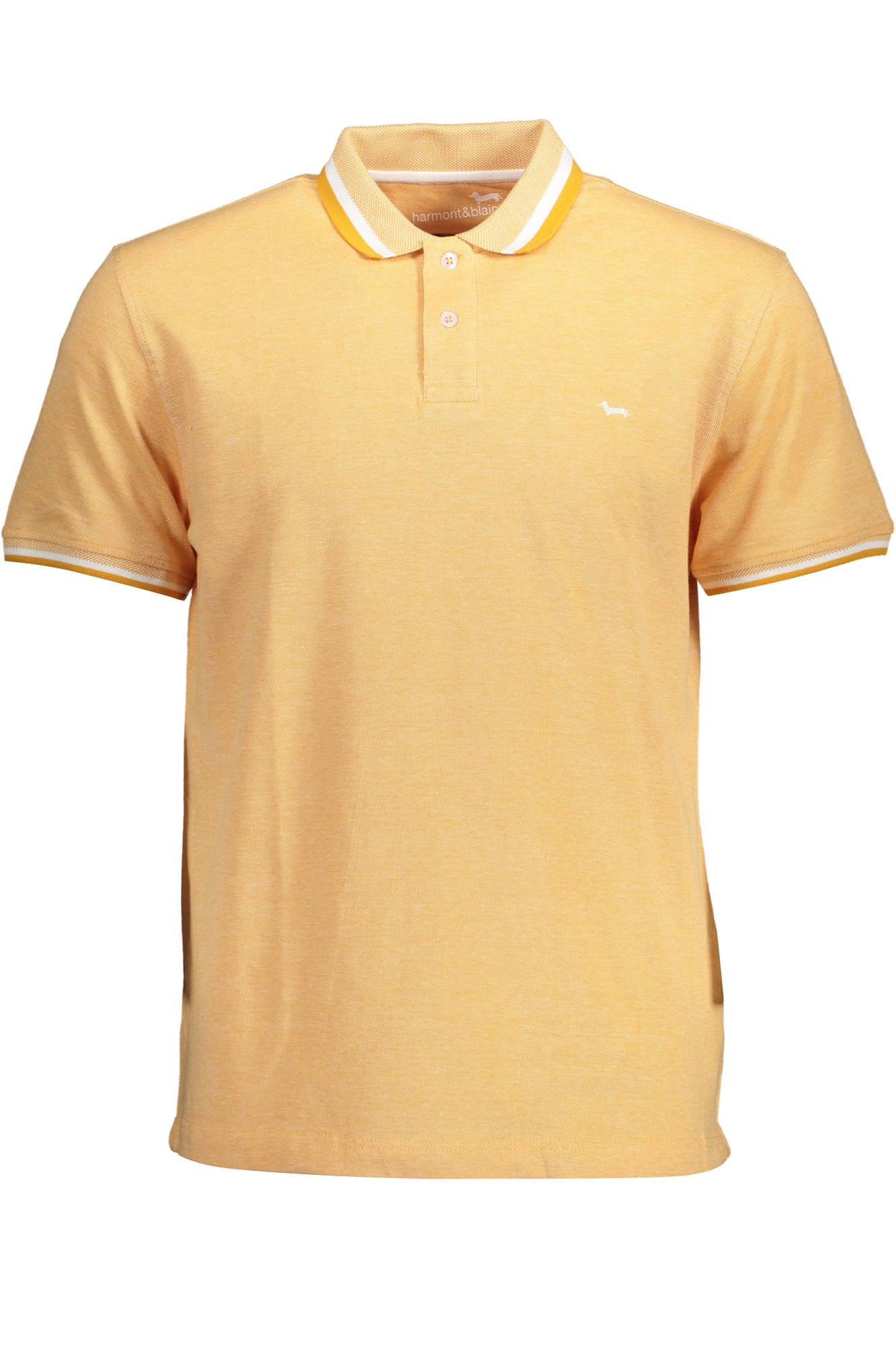 Polo orange à manches courtes pour homme Harmont &amp; Blaine - HARMONT &amp; BLAINE