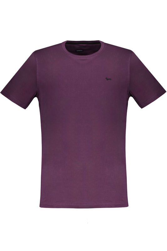HARMONT &amp; BLAINE T-SHIRT À MANCHES COURTES HOMME VIOLET - HARMONT &amp; BLAINE