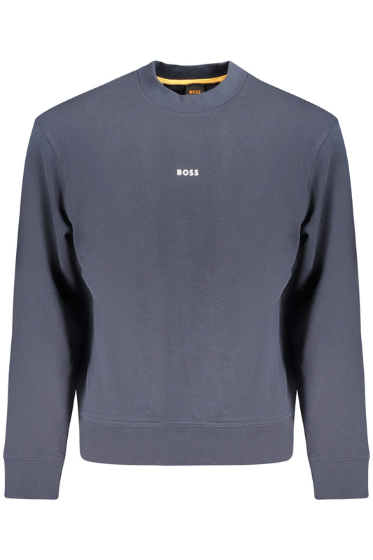 Sweat-shirt zippé bleu pour homme HUGO BOSS - BOSS