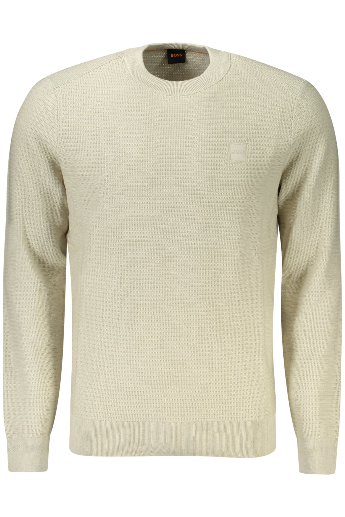 PULL HUGO BOSS POUR HOMMES BEIGE - BOSS