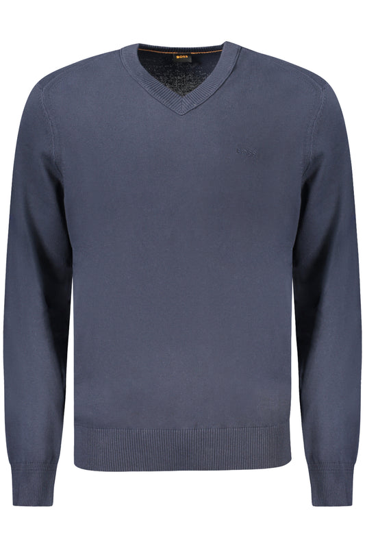 PULL HOMME HUGO BOSS BLEU - BOSS