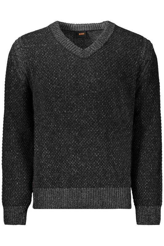PULL HOMME HUGO BOSS NOIR - BOSS
