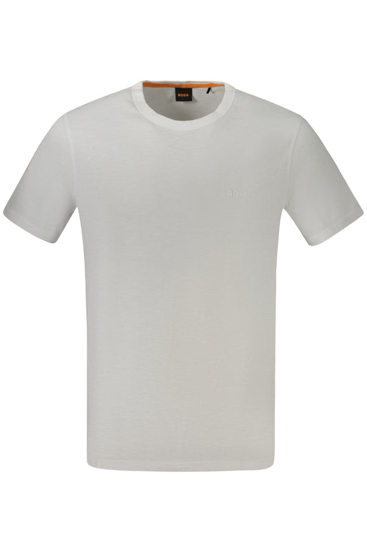 T-SHIRT À MANCHES COURTES POUR HOMMES HUGO BOSS BLANC - BOSS
