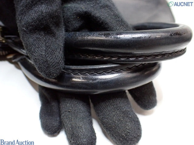 Louis Vuitton Alma PM Cuir Épi Noir Sac à Main Vintage 2001