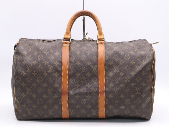 Louis Vuitton Keepall 50 Toile Monogram Sac de Voyage Vintage 1986