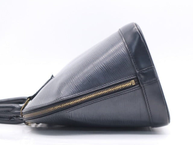 Louis Vuitton Alma PM Cuir Épi Noir Sac à Main Vintage 2001