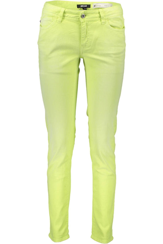 PANTALON FEMME JUST CAVALLI JAUNE - JUST CAVALLI