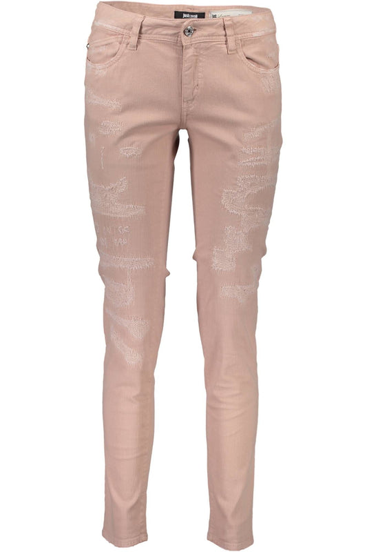 PANTALON FEMME ROSE JUST CAVALLI - JUST CAVALLI
