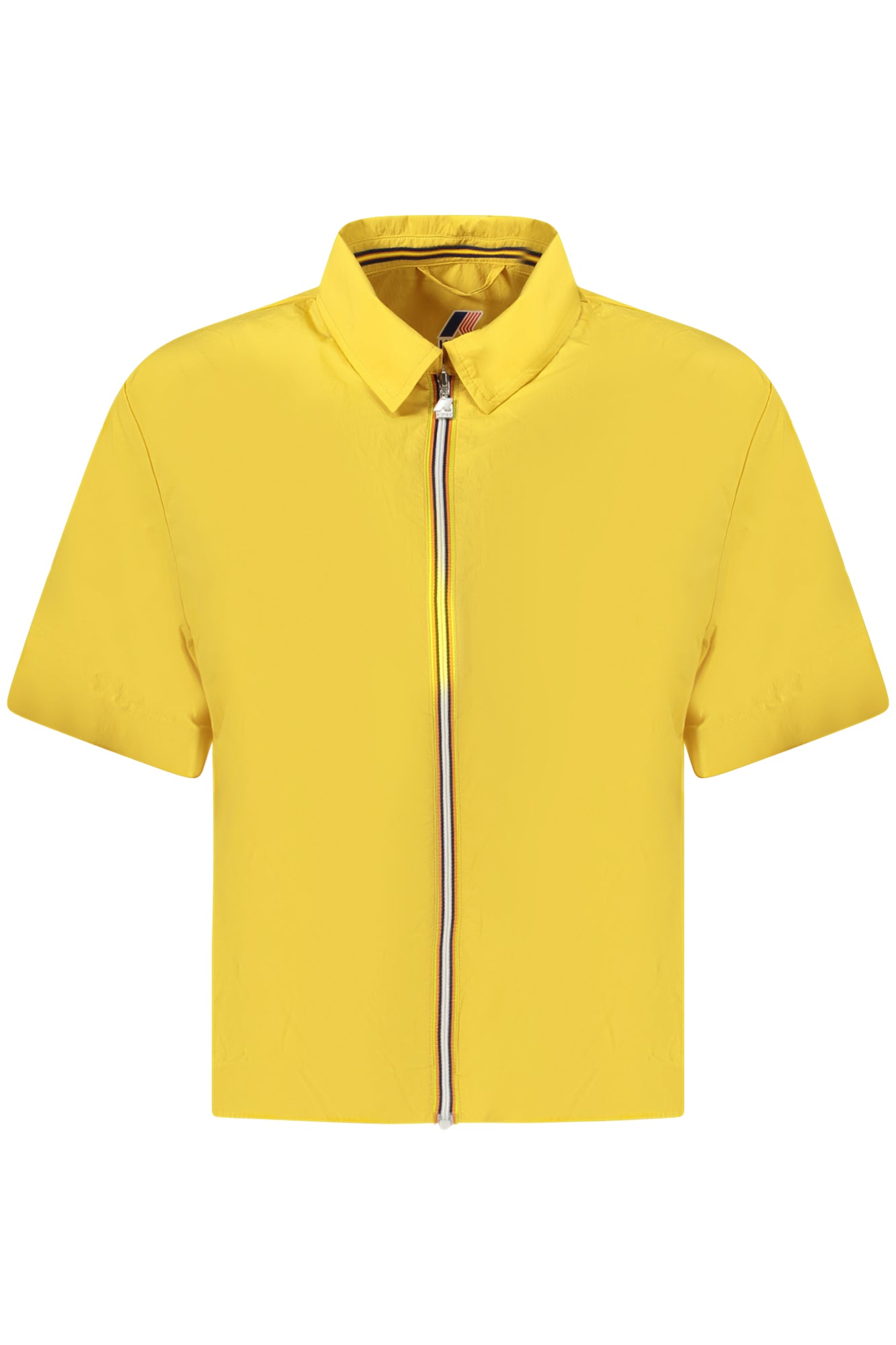 CHEMISE K-WAY MANCHES COURTES FEMME JAUNE - K-WAY