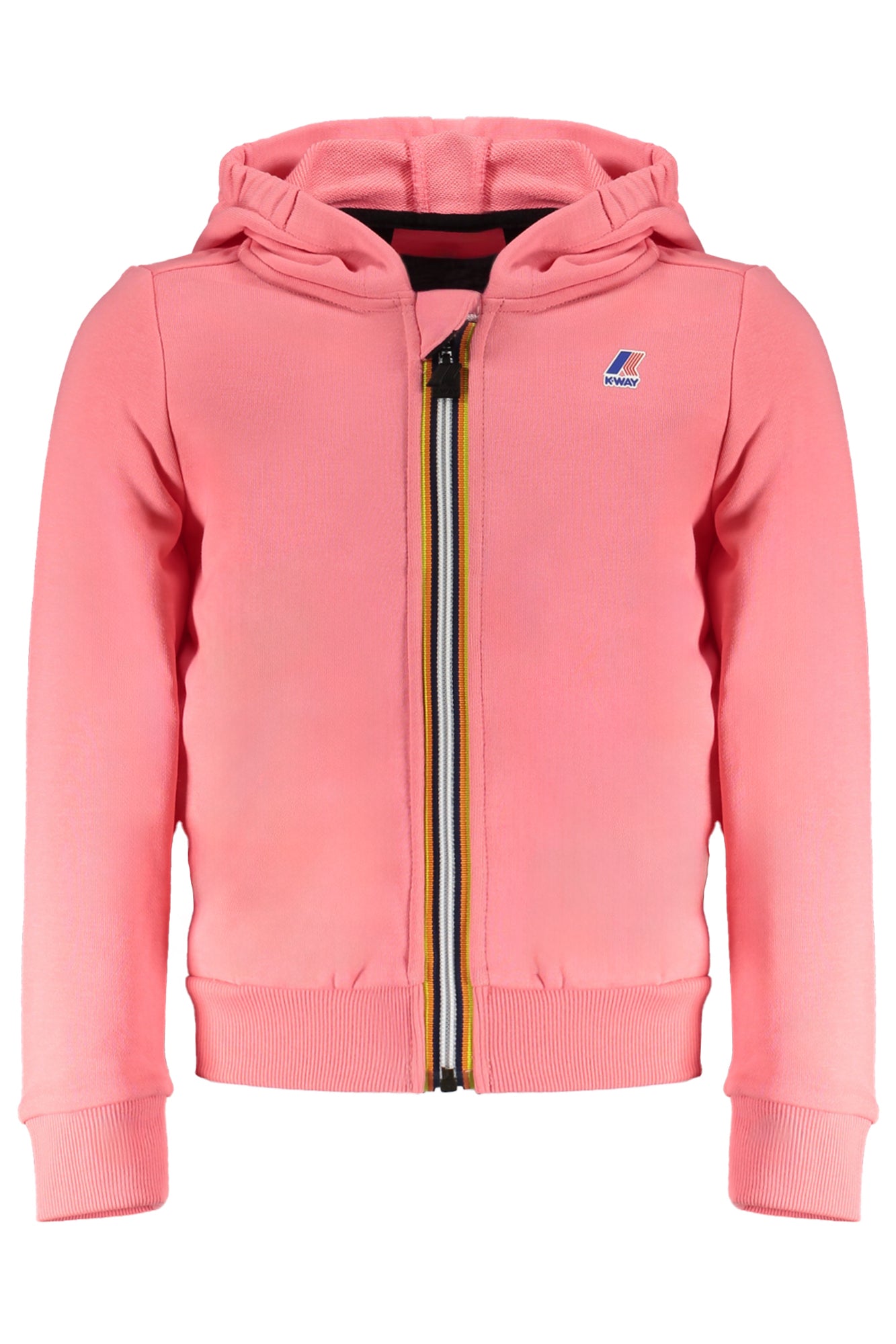 SWEAT ZIPPÉ K-WAY ROSE FILLE - K-WAY