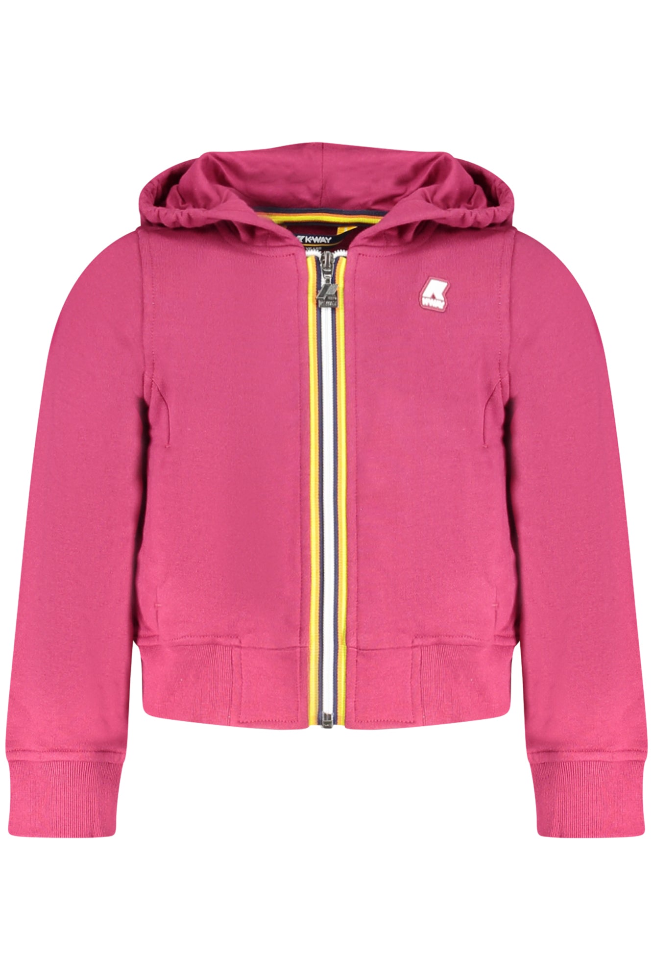 SWEAT-SHIRT ZIPPÉ K-WAY FILLE VIOLET - K-WAY