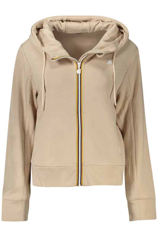 SWEAT-SHIRT ZIPPÉ ROSE K-WAY POUR FEMMES - K-WAY