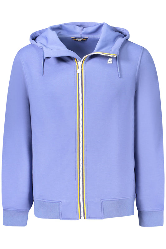 SWEAT-SHIRT ZIPPÉ HOMME K-WAY BLEU - K-WAY