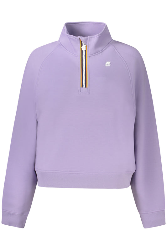 SWEAT K-WAY SANS ZIP FEMME VIOLET - K-WAY