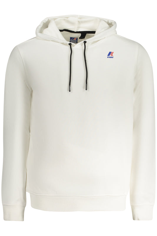 SWEAT-SHIRT K-WAY SANS ZIP HOMME BLANC - K-WAY