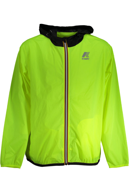 VESTE DE SPORT HOMME K-WAY JAUNE - K-WAY