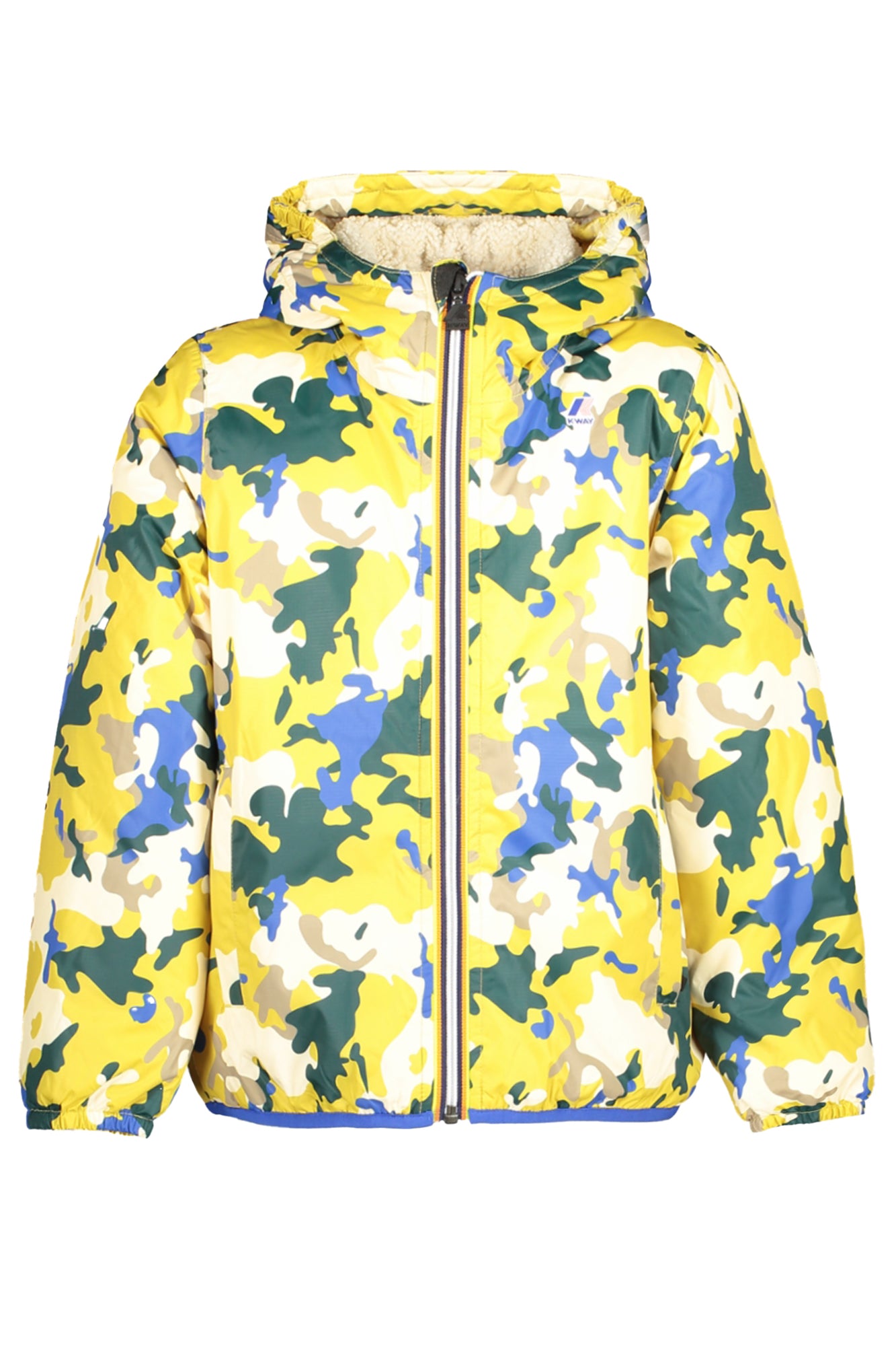 VESTE K-WAY JAUNE POUR ENFANT - K-WAY