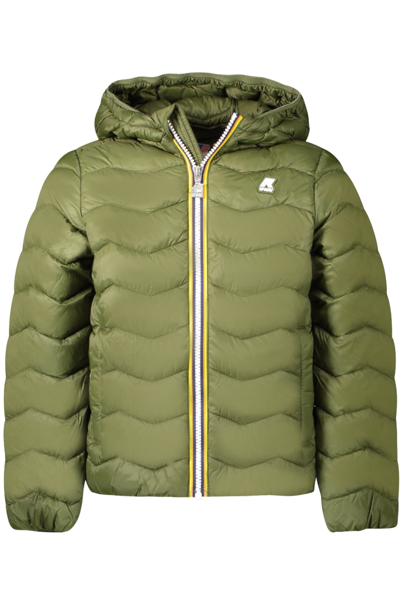 VESTE VERTE POUR ENFANTS K-WAY - K-WAY