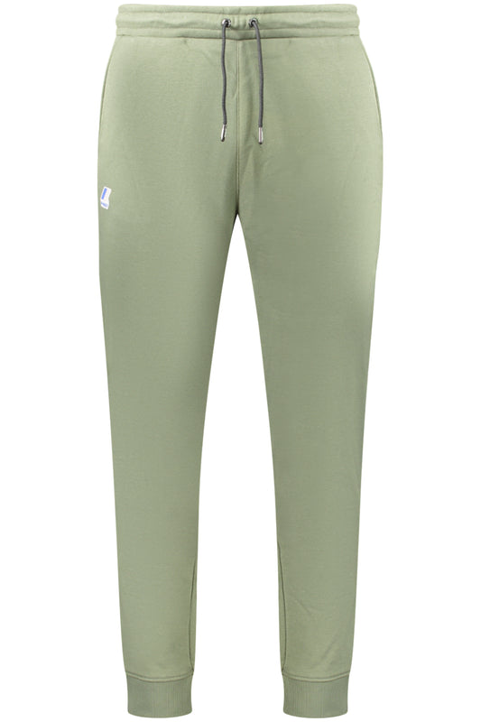 PANTALON VERT POUR HOMMES K-WAY - K-WAY