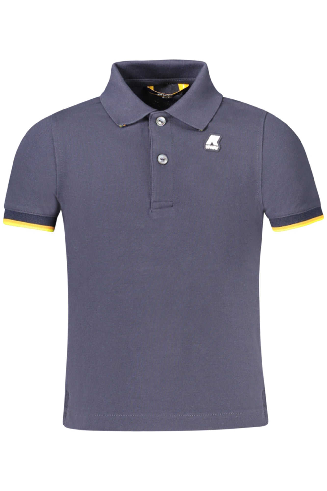 K-WAY POLO MANCHES COURTES ENFANT BLEU - K-WAY