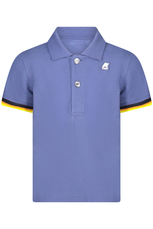 Polo K-WAY MANCHES COURTES ENFANT BLEU - K-WAY
