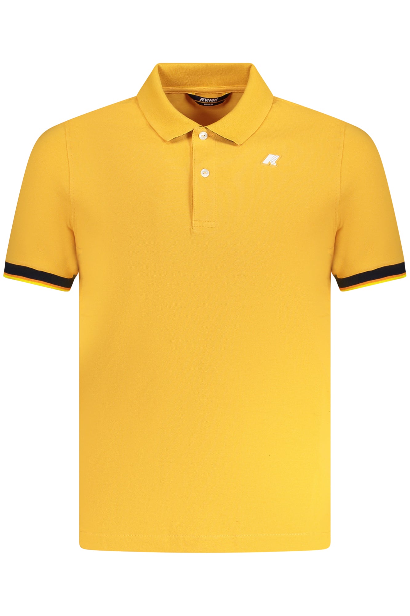 Polo K-WAY à manches courtes pour homme, orange - K-WAY