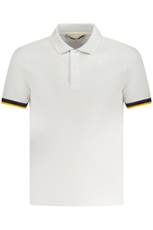 Polo K-WAY manches courtes homme blanc - K-WAY