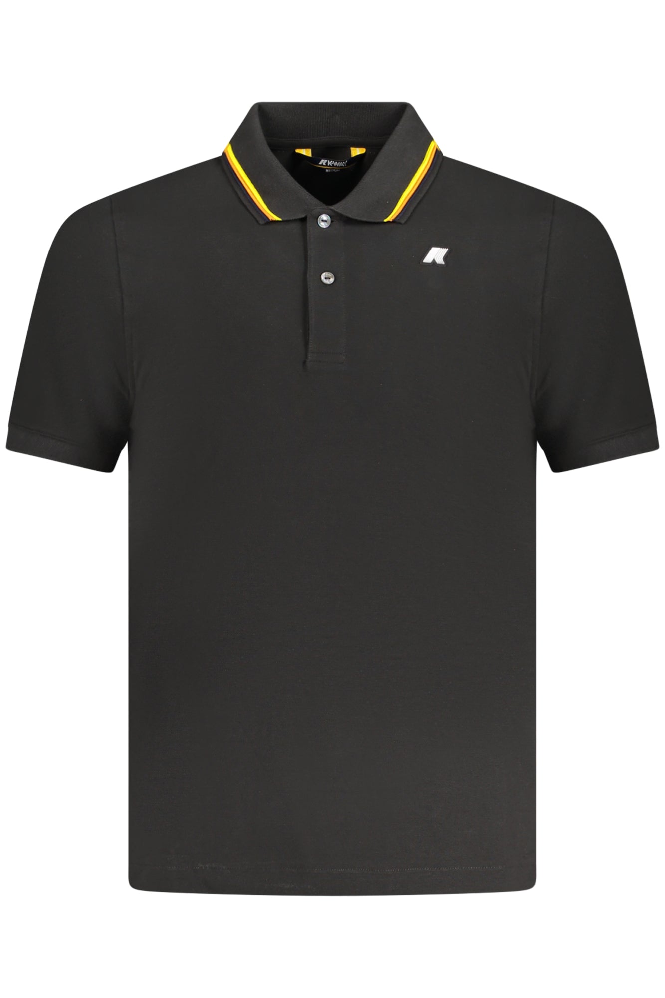 Polo K-WAY à manches courtes pour homme, noir - K-WAY