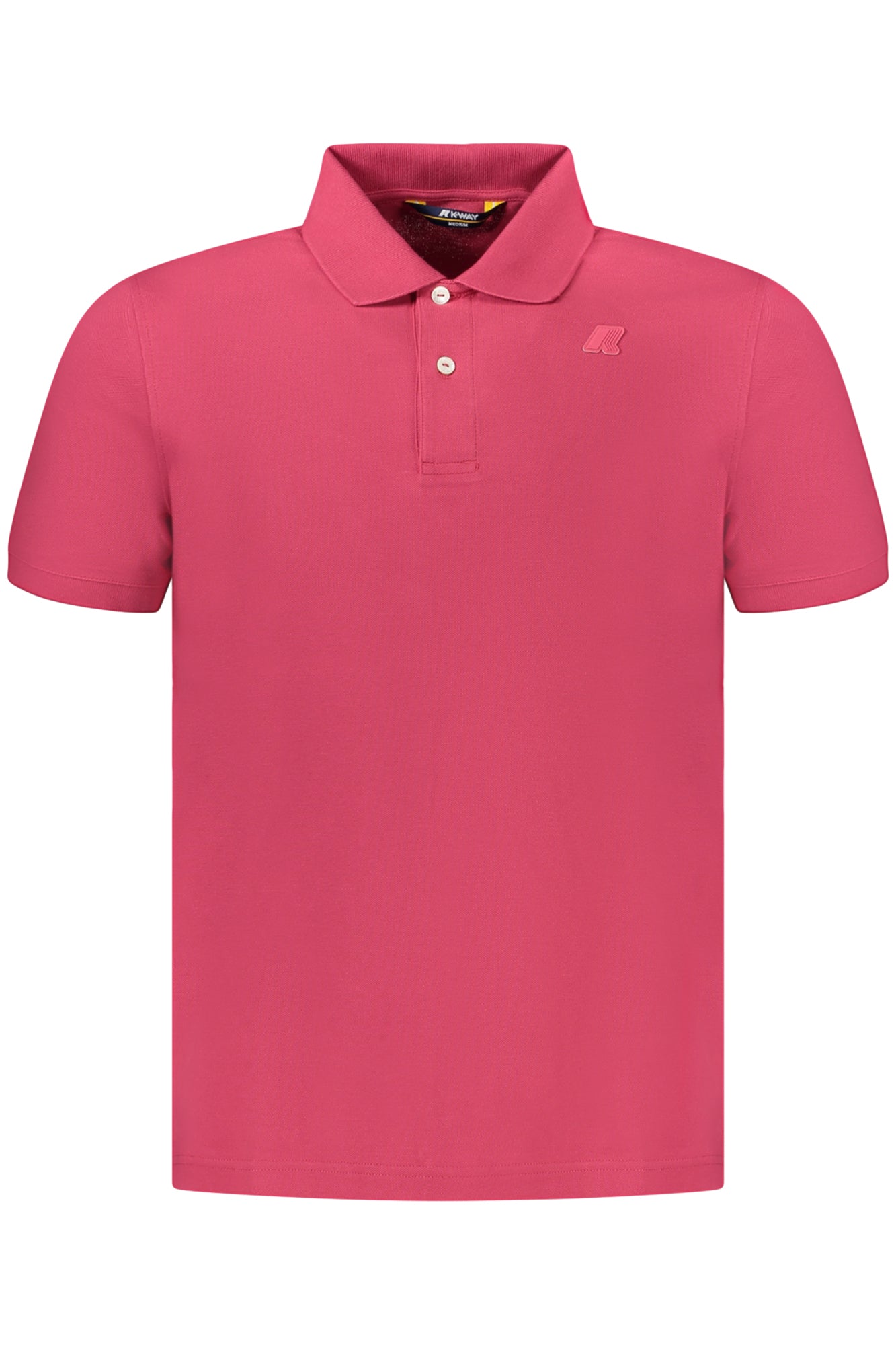 K-WAY POLO MANCHES COURTES HOMME ROSE - K-WAY