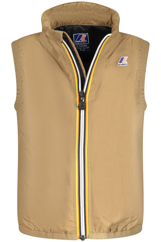 K-WAY SANS MANCHES ENFANT MARRON - K-WAY