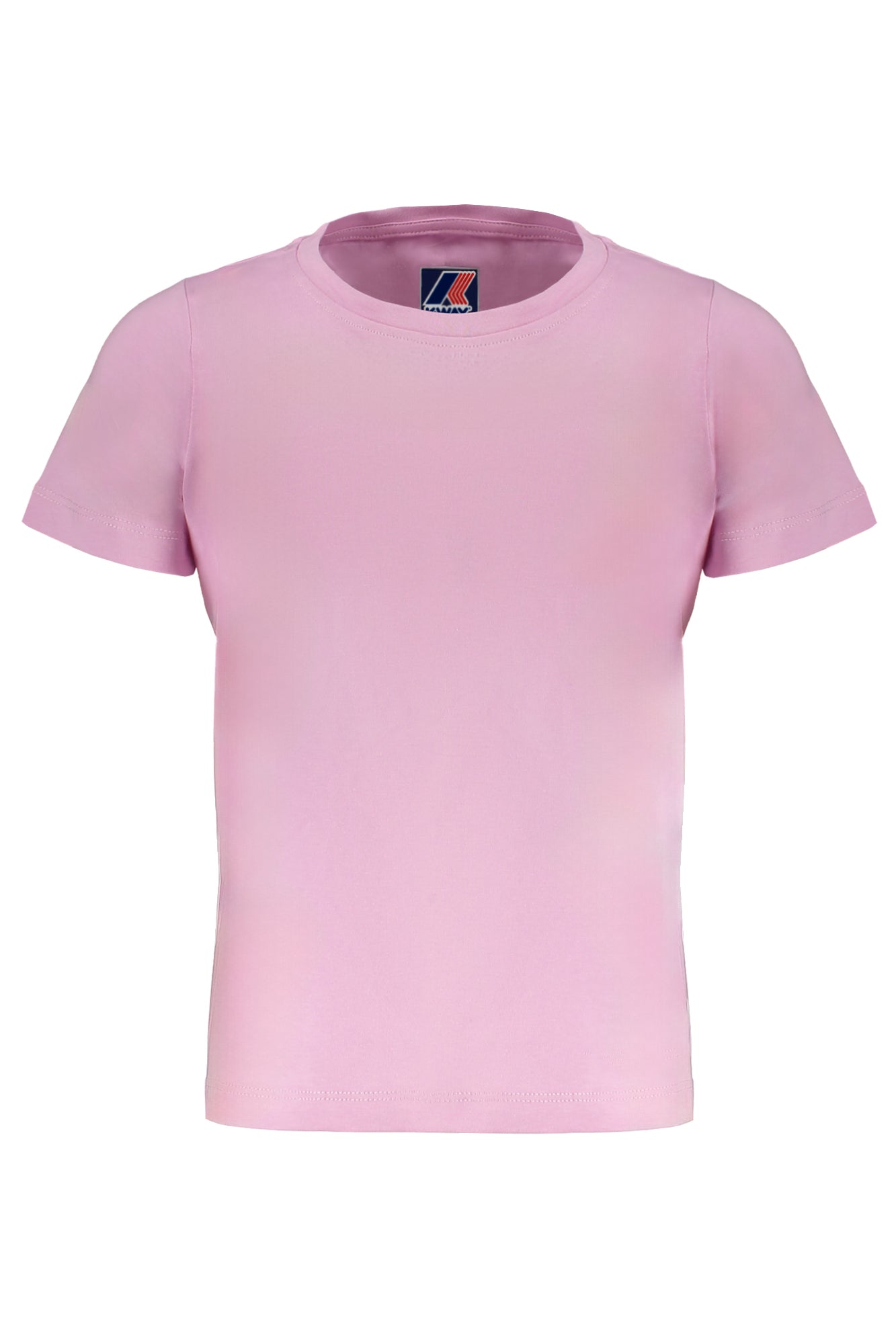 T-SHIRT K-WAY MANCHES COURTES FILLE ROSE - K-WAY