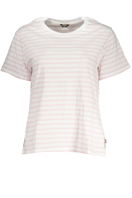 T-SHIRT K-WAY MANCHES COURTES FEMME BLANC - K-WAY