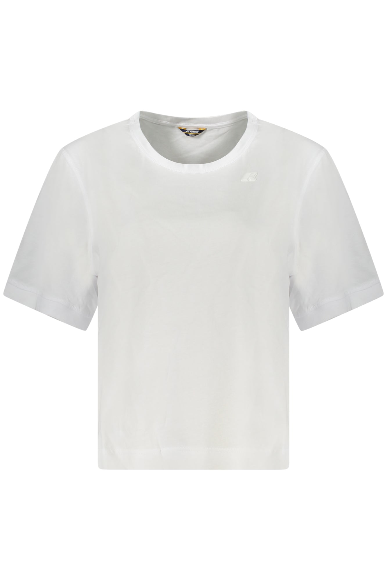 T-SHIRT MANCHES COURTES K-WAY FEMME BLANC - K-WAY
