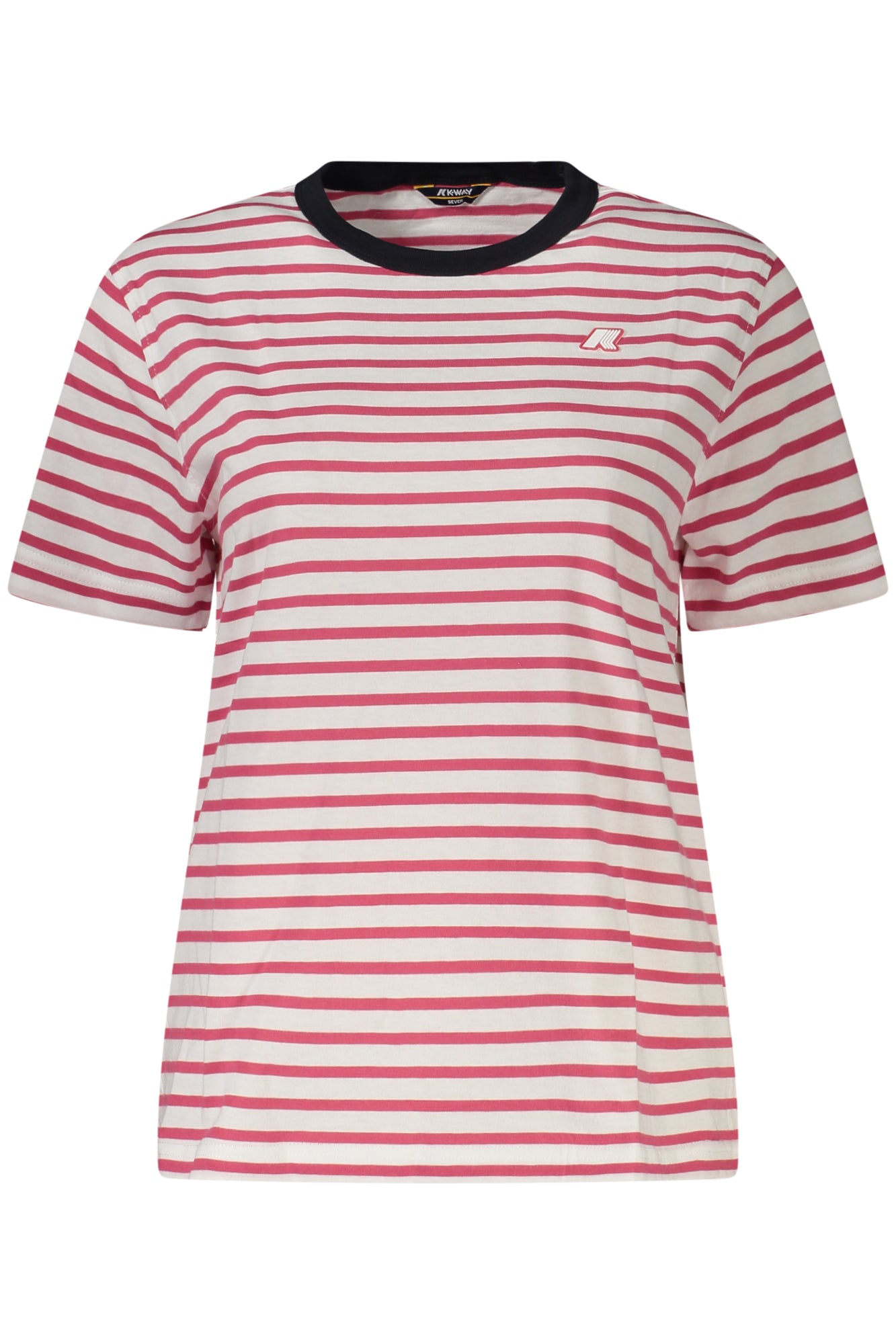 T-SHIRT K-WAY MANCHES COURTES FEMME ROSE - K-WAY
